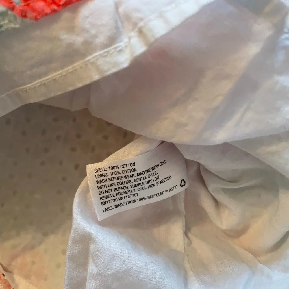 🎯Cat & Jack rainbow colored eyelet dress size 3T. Excellent condition 🎯 - Picture 6 of 6